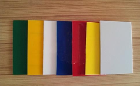 Cadmium Yellow Pigment Plastic Sheet Application Diagram